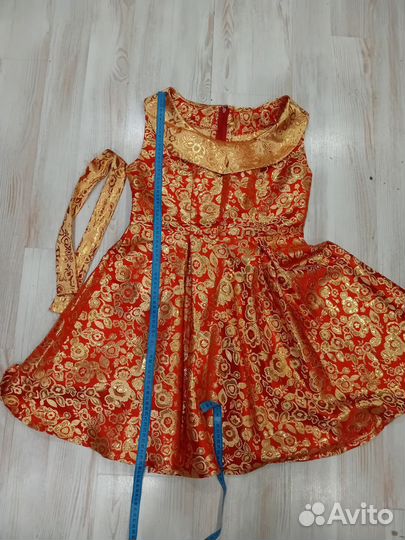 Сценическое карнавальное платье