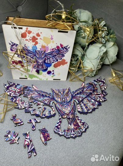 Пазл деревянный