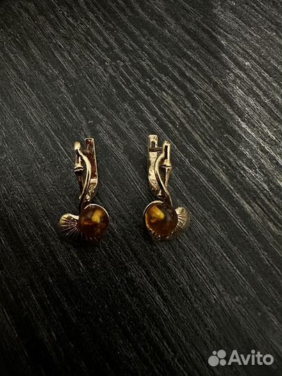 Серьги серебро 925
