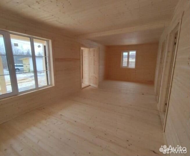 Каркасный дачный домик8х8