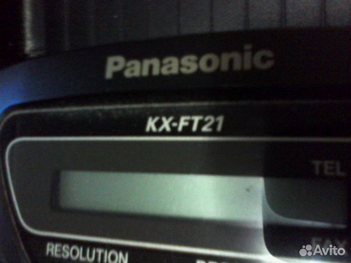 Телефон/факс panasonic kx-ft21