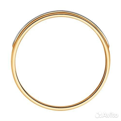 Кольцо sokolov из золота, 1011549, р.18,5