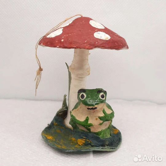 Ватные елочные игрушки СССР