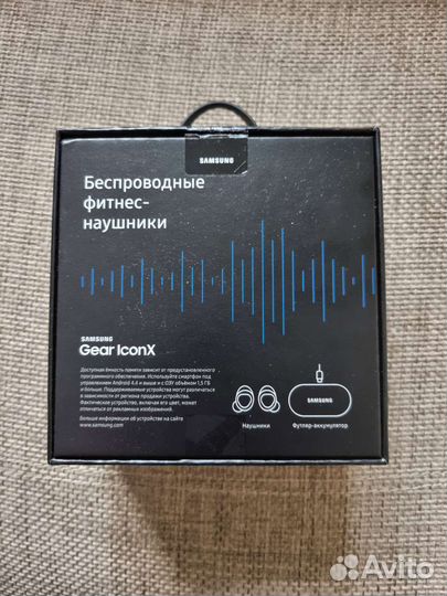 Беспроводные наушники samsung gear iconx