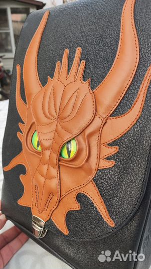 Рюкзак кожаный 