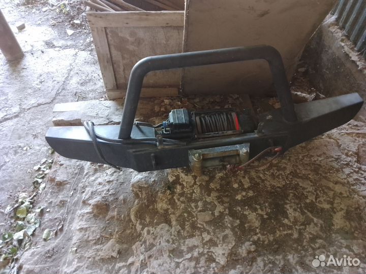 Бампер и лебедка