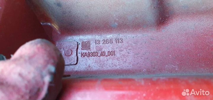 Панель передняя Opel Meriva B 2010-2018