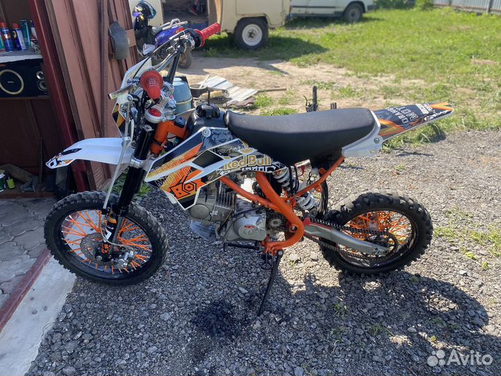 Питбайк кайо 125 с электро стартером