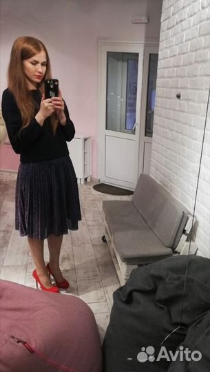 Пышная юбка из фатина