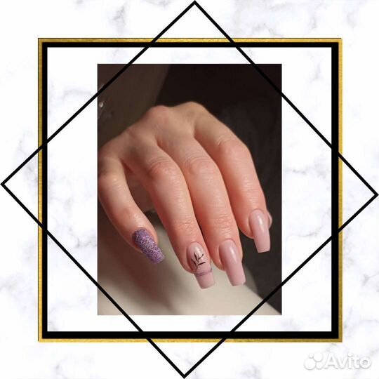 Модель на наращивание ногтей