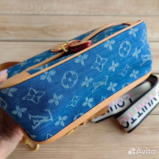 Сумка louis vuitton denim джинсовая