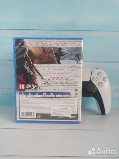 Диск PS4 Assassins creed Rogue (новый)