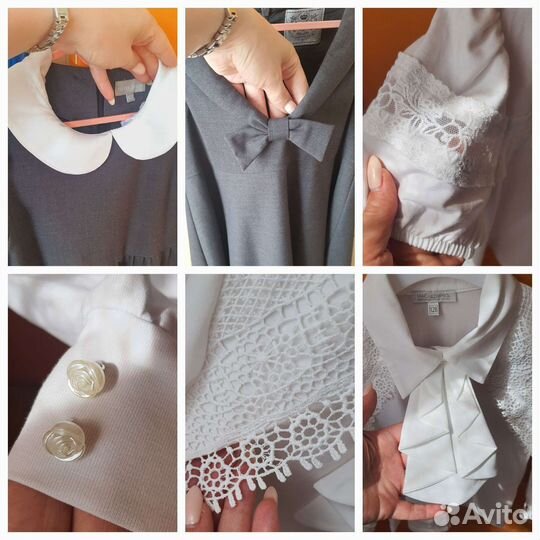 Школьная форма, серая, красивая 122-128