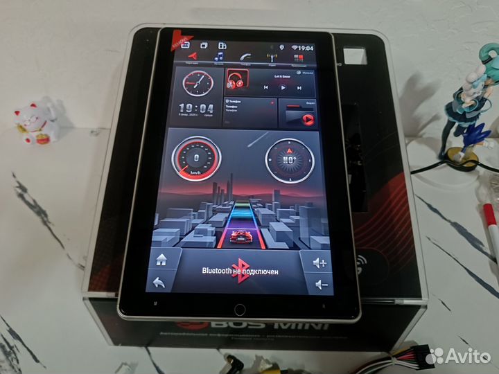Магнитола Bos mini с поворотным механизмом 4/32