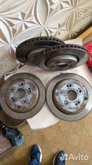 Тормозные диски на Honda CR-V