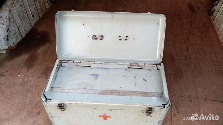 Аптечка старинная бу