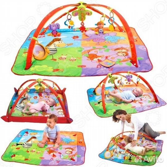 Развивающий коврик сафари