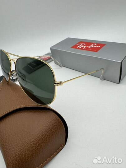 Очки ray ban aviator 3025 стекло