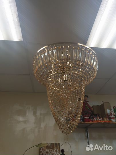Люстра хрустальная