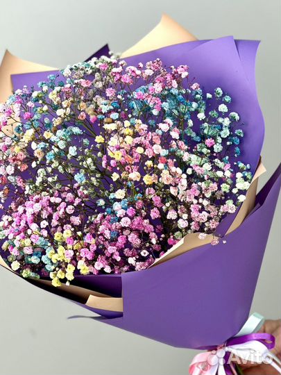 Гипсофила букет цветы