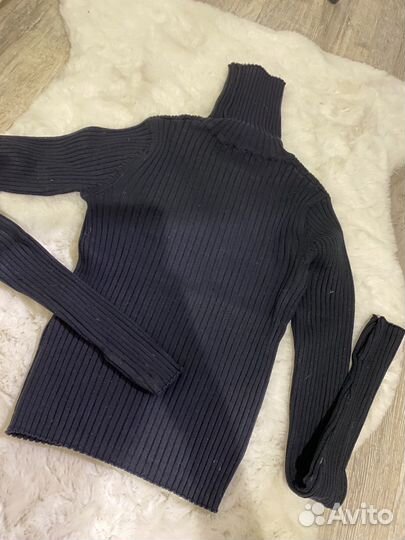 Водолазка черная женская