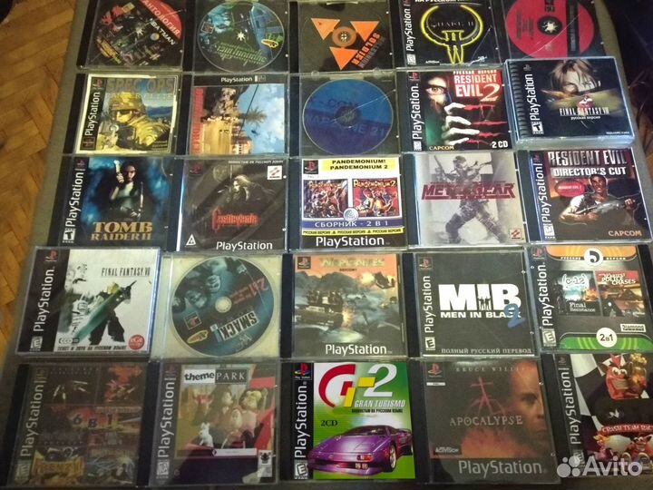 Игры PS1, PS2, Sega