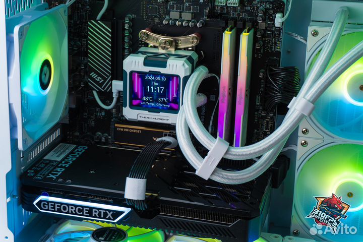 Игровой пк Княут 7500F / RTX 4070