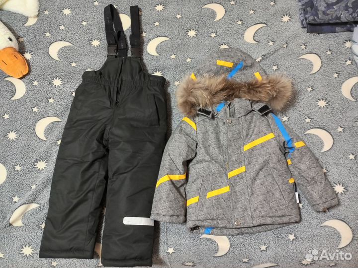 Детский зимний костюм на мальчика 74 р