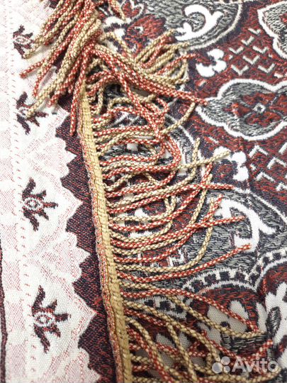 Скатерть с бахромой СССР Ретро