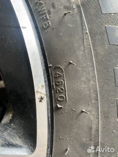 Продам диски r17 в сборе с резиной