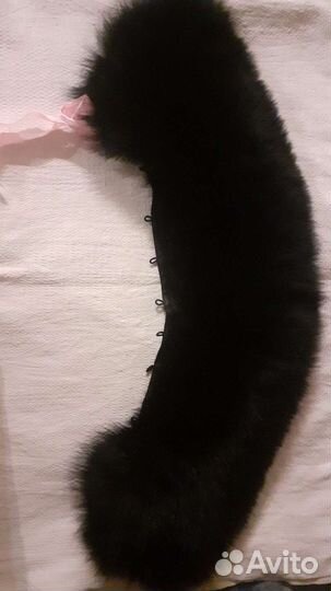 Меховой воротник песец