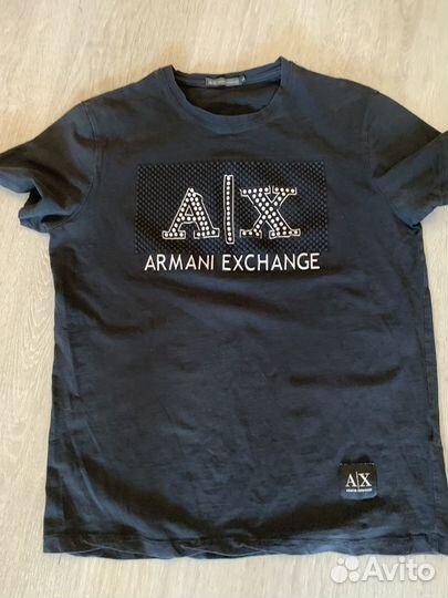 Футболки мужская armani exchange 48р