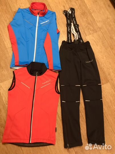 Лыжный разминочный костюм nordski