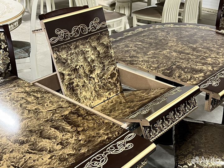 Стол раскладной 240х100 и стулья