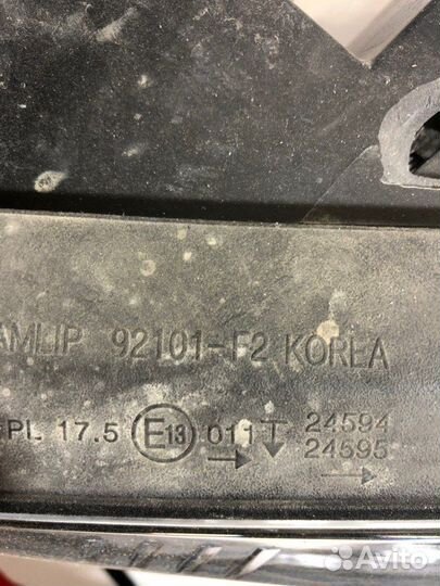 Блок фара левая Hyundai Elantra 6 AD 2016-2018