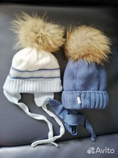 Тёплые зимние шапки Pilguni р.48, Trestelle р.50