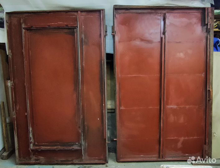 Ворота гаражные без рамки 2,0 м Х 2,5 м