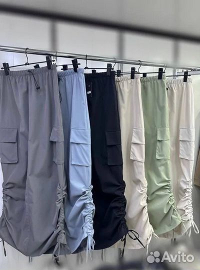 Юбка макси карго