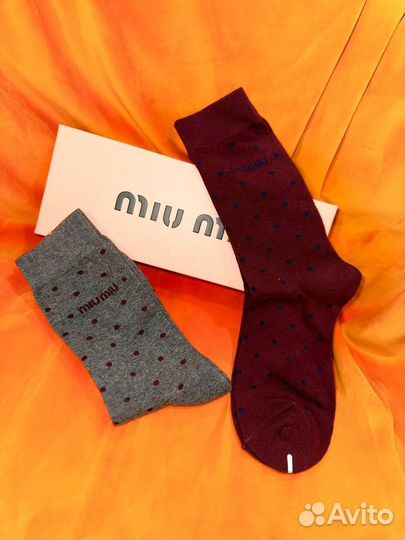 Носки Miu Miu