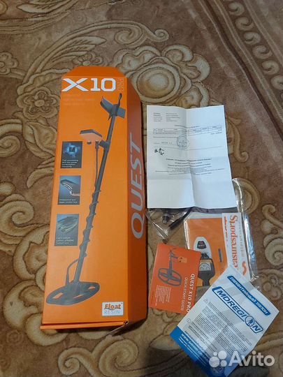 Металлоискатель quest x10 pro