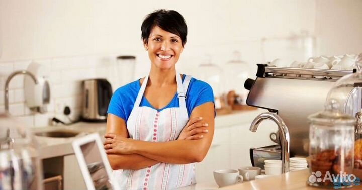 Мойщица посуды