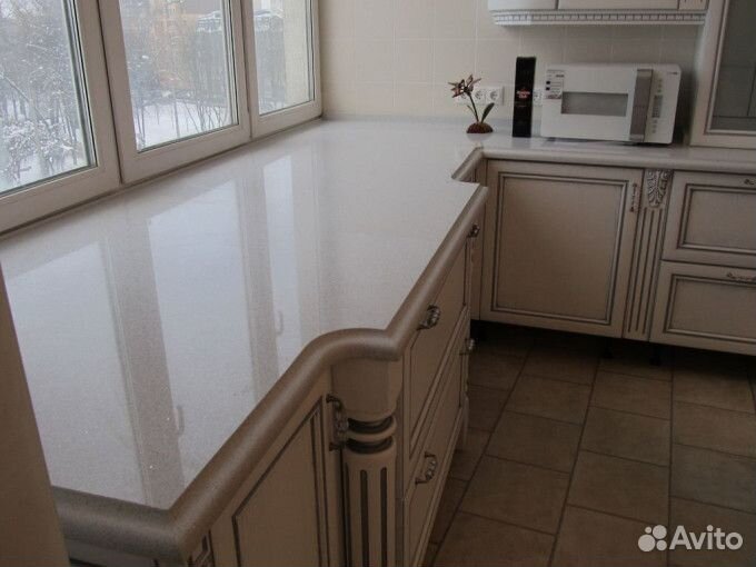 Подоконник из искусственного камня (акрил)