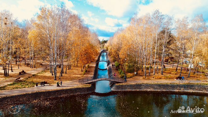 Аэросъемка с профессионального квадрокоптера DJI