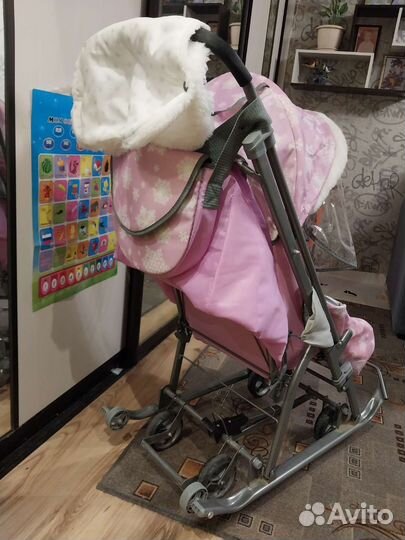 Детские санки коляска бу