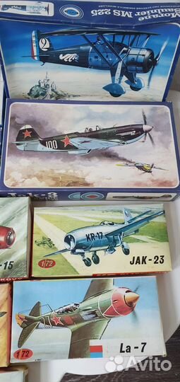 Сборные модели самолётов 13 шт 1: 72 и 1:100