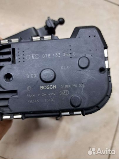 Дроссель ауди а6с6 3.2 auk