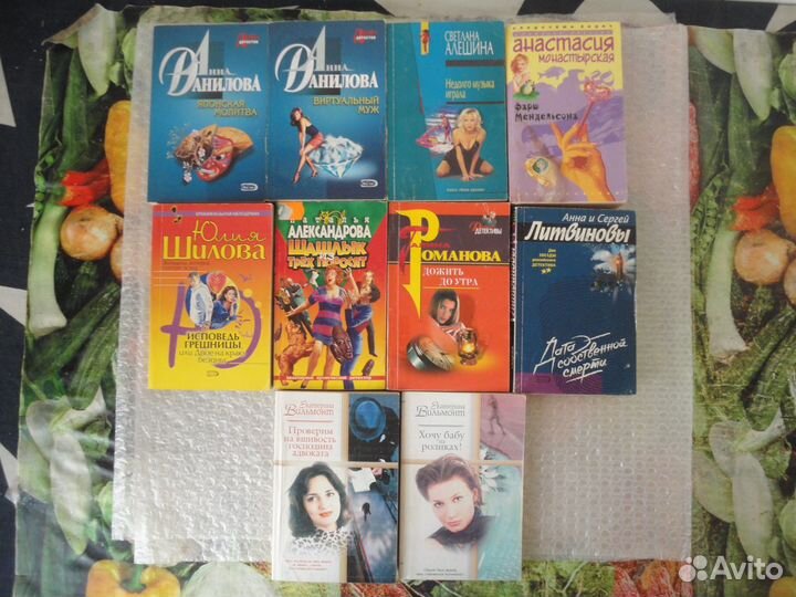 Книги разные на выбор-детектив,криминал,мелодрама