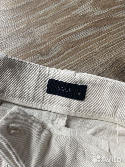 Джинсовая юбка миди lime