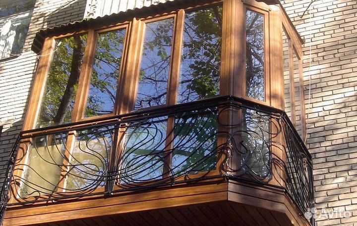 Остекление балконов и лоджий под ключ A9138