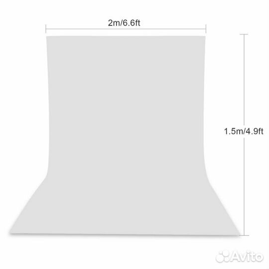 Фотофон тканевый